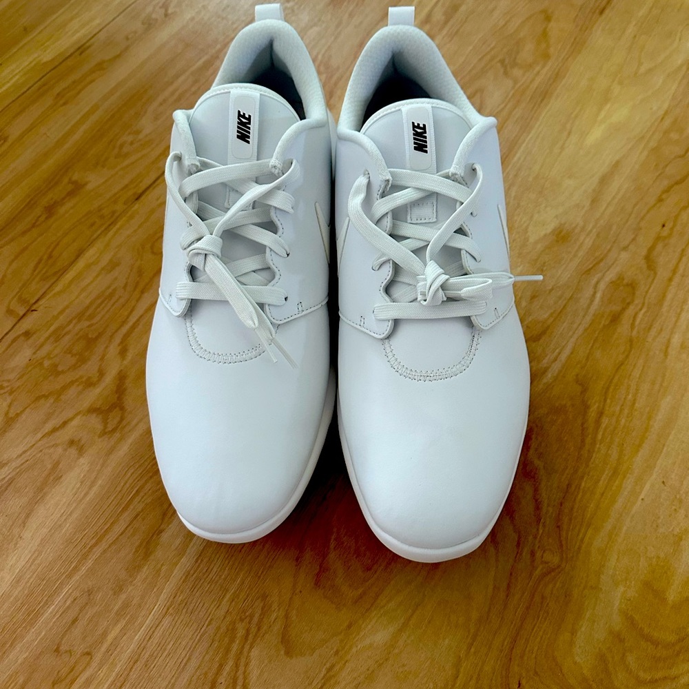 Nike Golf Roshe Tour Golf Shoes Men’s 11.5 Wide Summit White. NWOT - Picture 4 of 6
